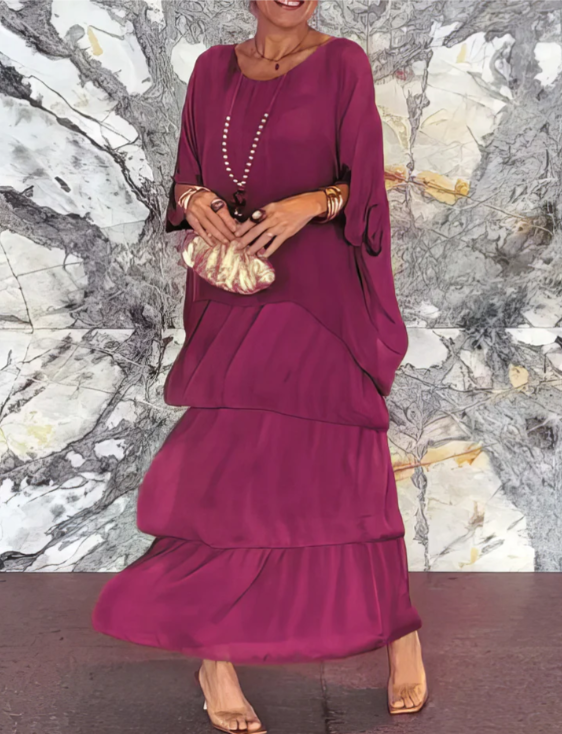 Lenoir™ | Robe longue et fluide avec style