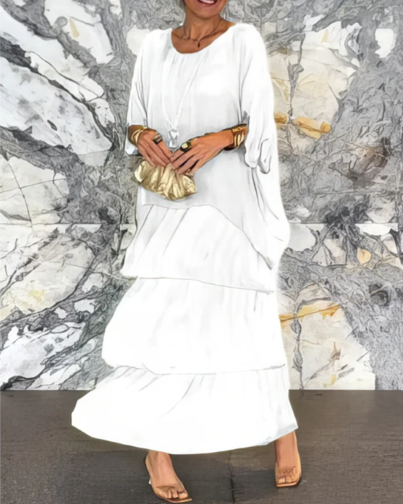 Lenoir™ | Robe longue et fluide avec style