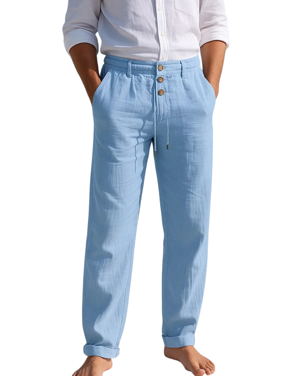Cazel | Pantalon en lin élégant pour l’été