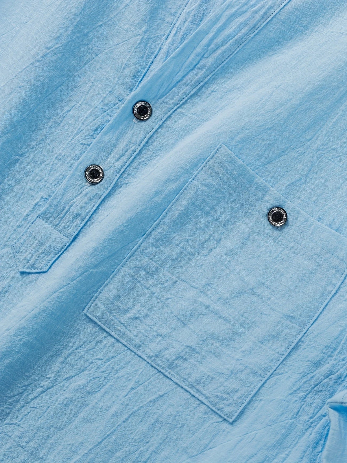 Lenoir™ | Chemise décontractée à manches courtes boutonnée