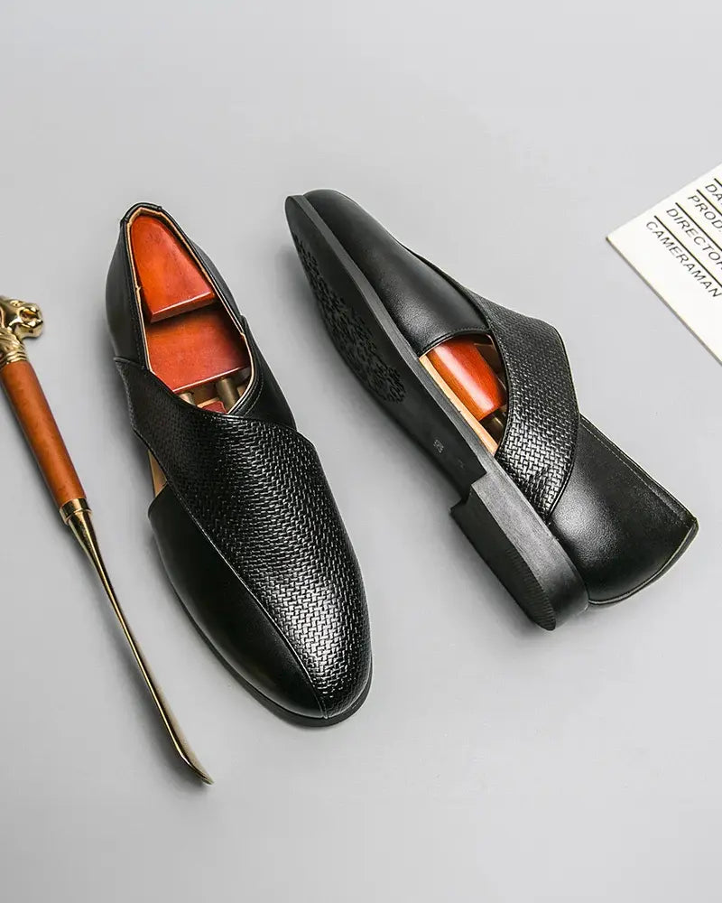 Lenoir™ | Mocassins en cuir véritable