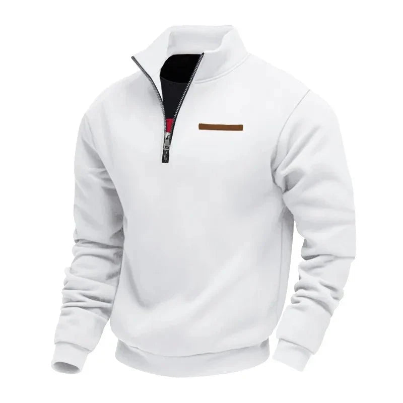 Cazel | Pull élégant à demi-zip