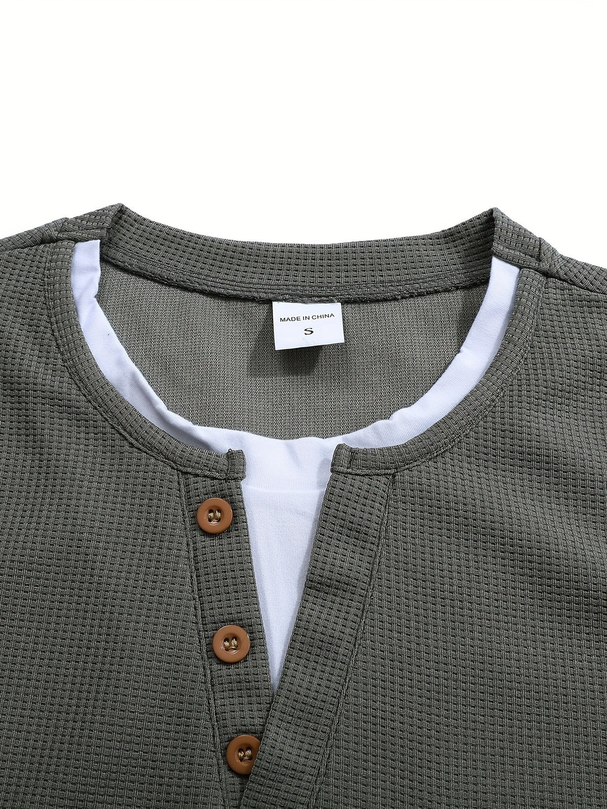 Lenoir™ | Polo à manches longues avec boutons et poche