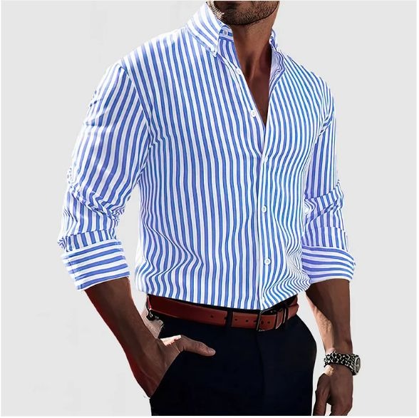 Lenoir™ | Chemise élégante à rayures