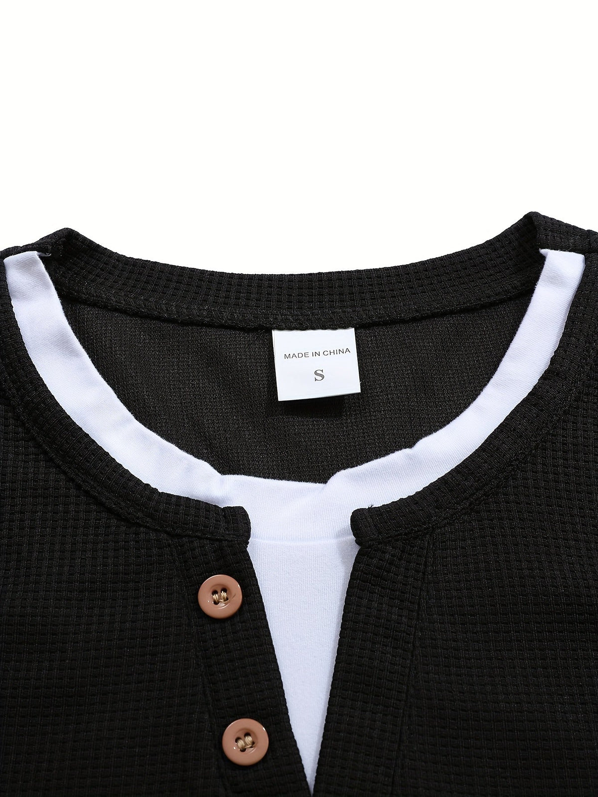Lenoir™ | Polo à manches longues avec boutons et poche