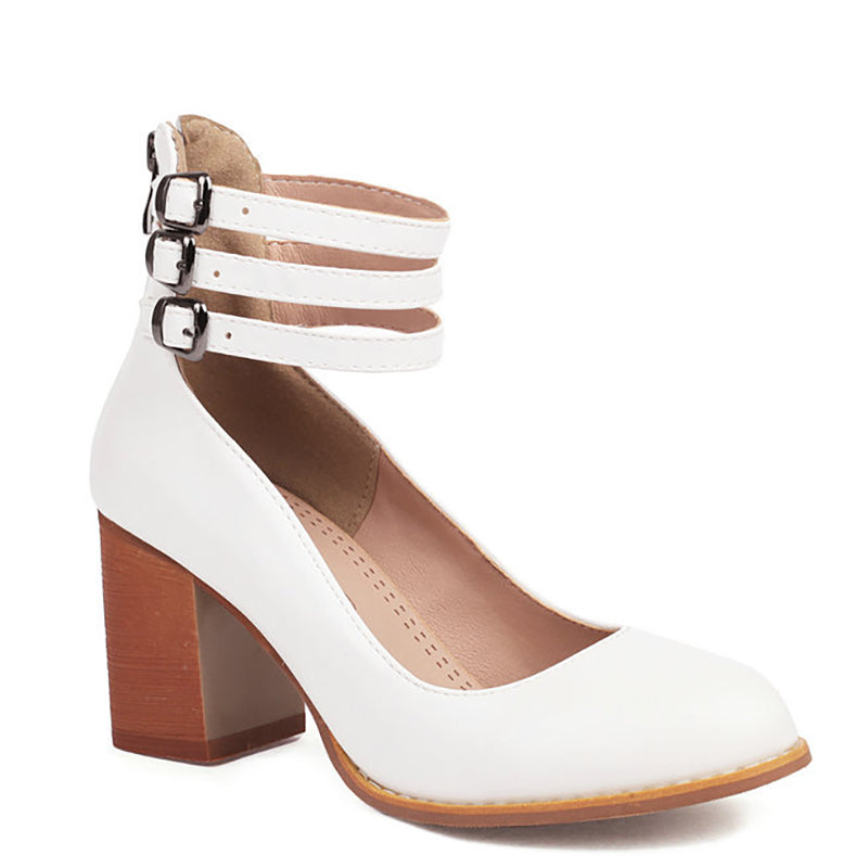 Lenoir™ | Sandales à Bride et Talon Épais