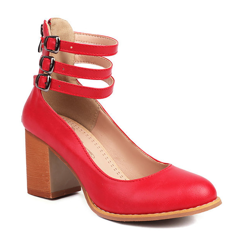 Lenoir™ | Sandales à Bride et Talon Épais