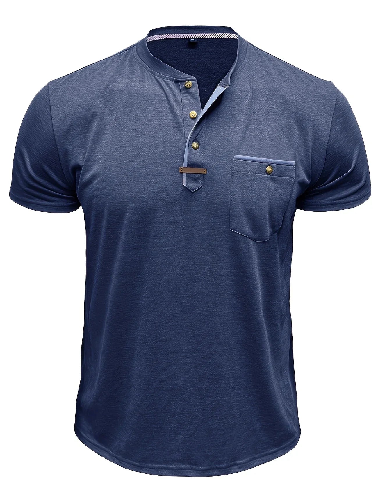 Cazel | T-shirt col rond élégant avec poche