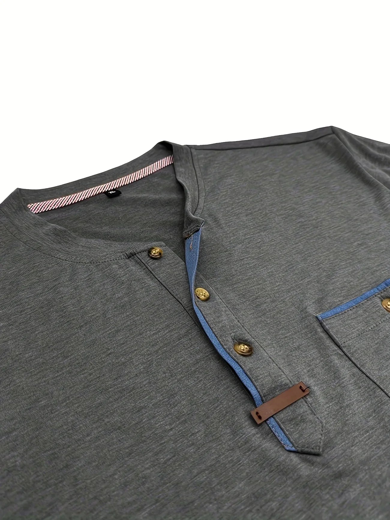 Cazel | T-shirt col rond élégant avec poche