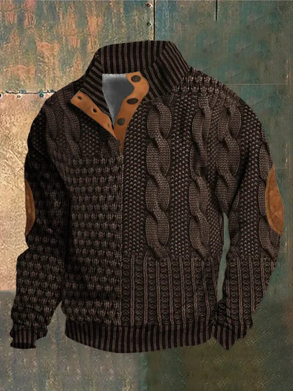 Lenoir™ | Pull en maille à motif