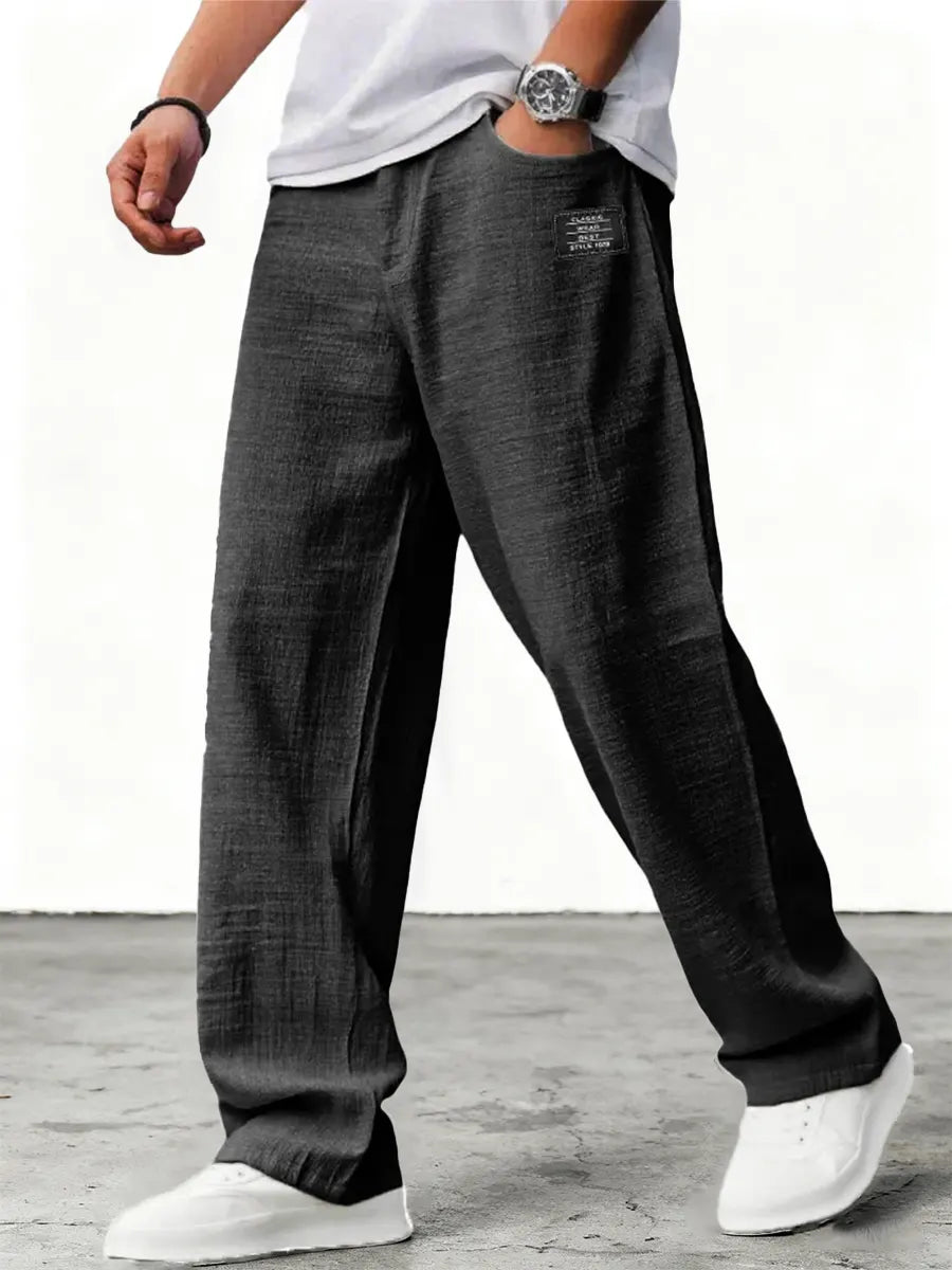 Cazel | Pantalon large en lin
