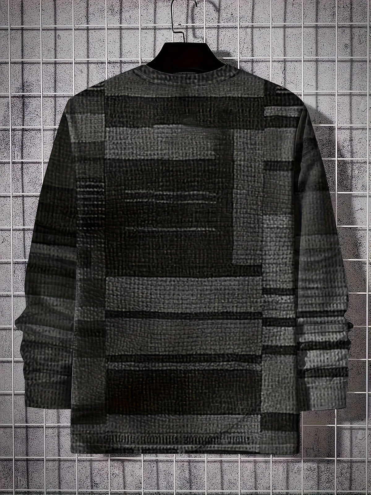 Lenoir™ | T-shirt à manches longues avec motif color block