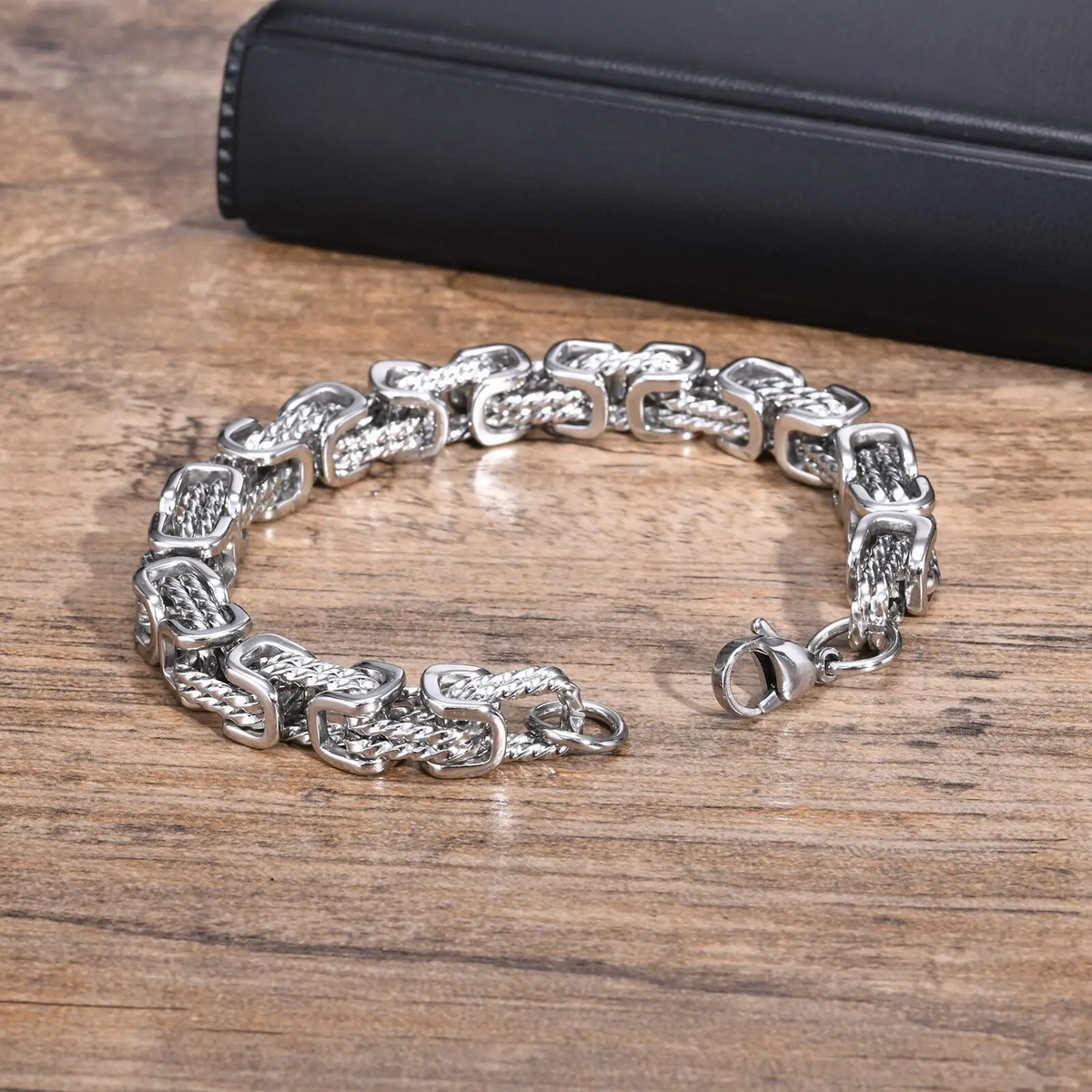 Lenoir™ | Bracelet en chaîne forgée