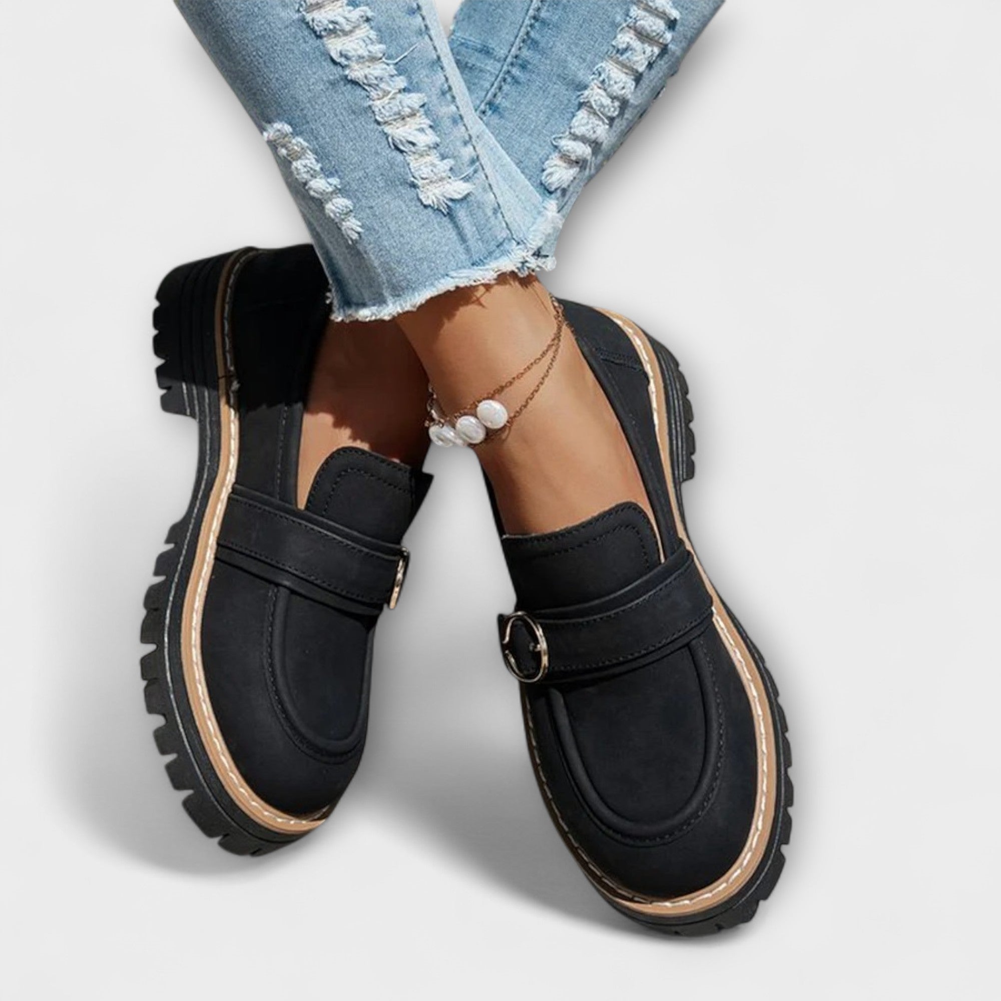 Lenoir™ | Mocassins Décontractés à Bout Rond