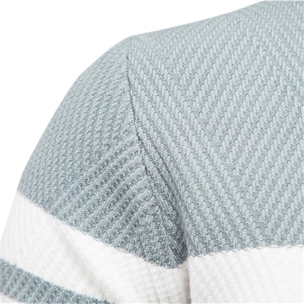 Lenoir™ | Pull patchwork à manches longues