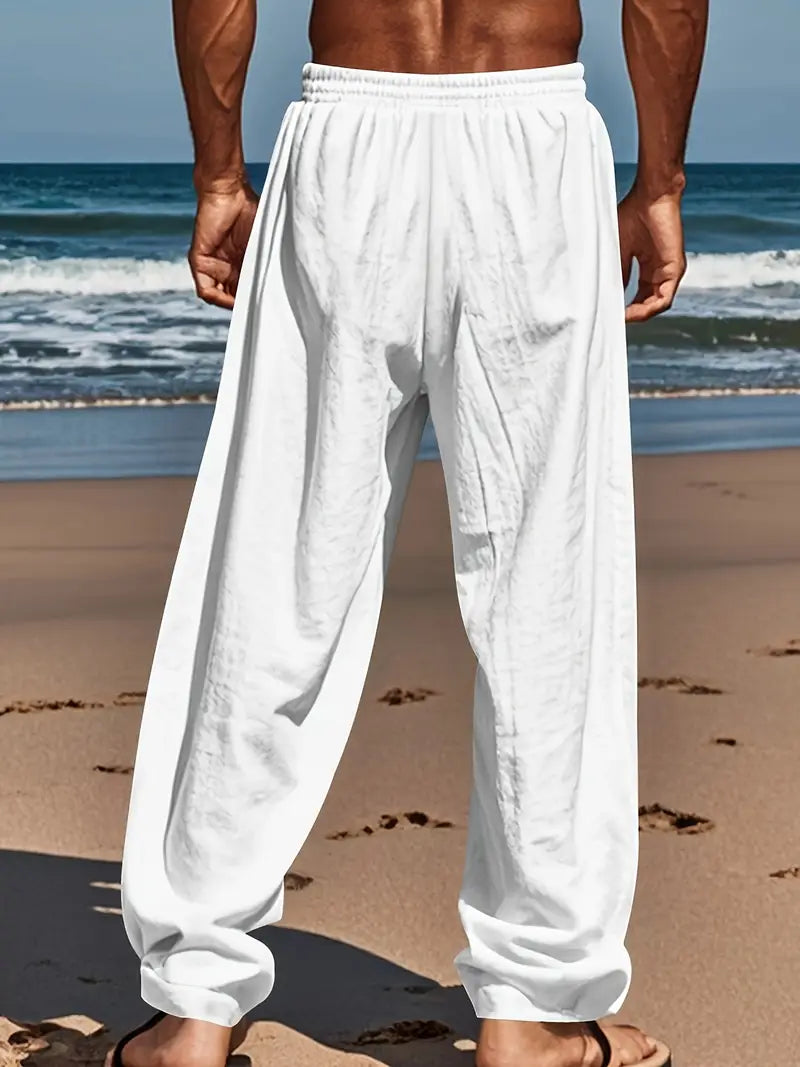 Lenoir™ | Pantalons en Lin Élégants