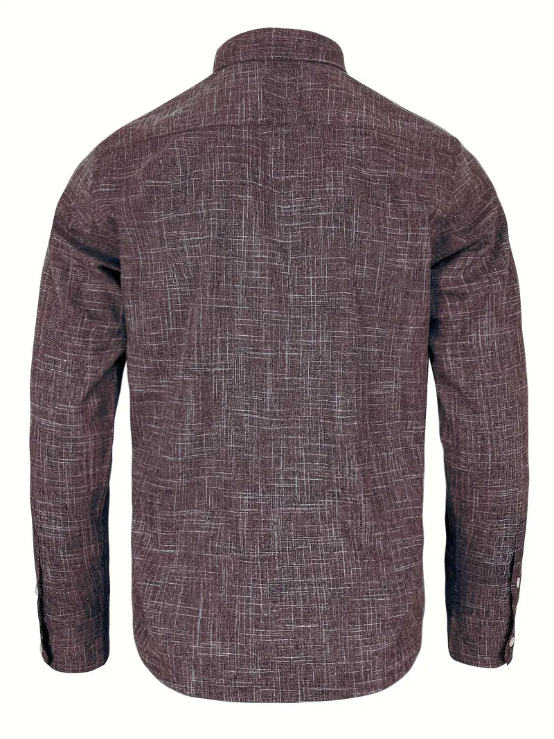 Lenoir™ | Chemise boutonnée à manches longues