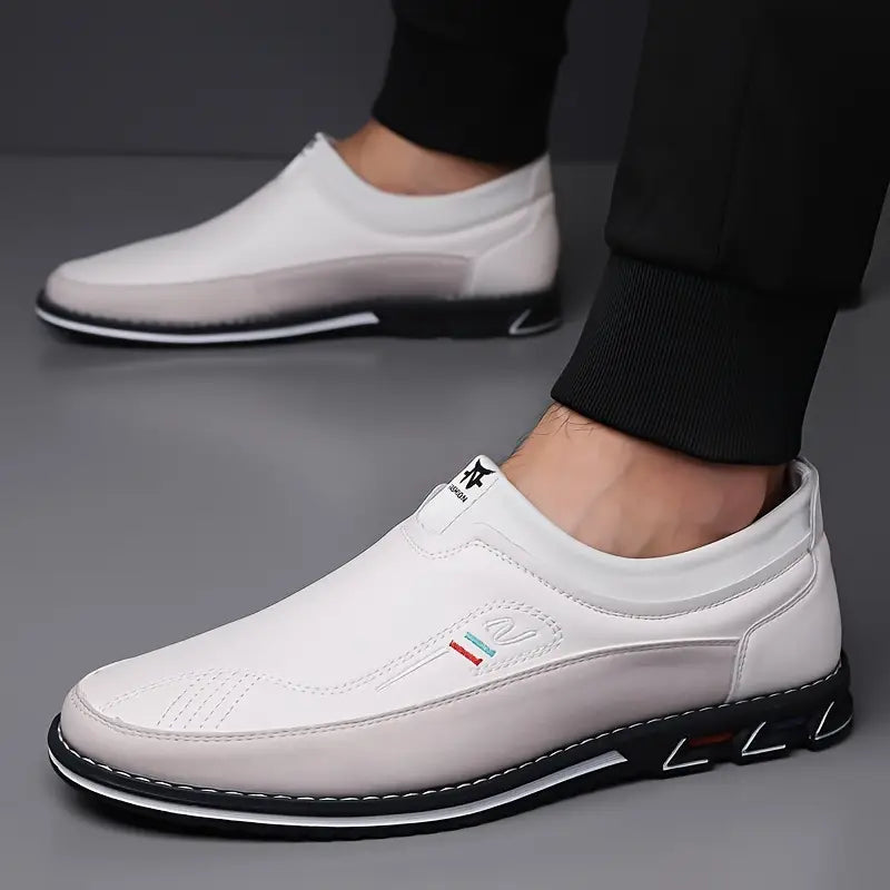 Lenoir™ | Mocassins antidérapants en cuir