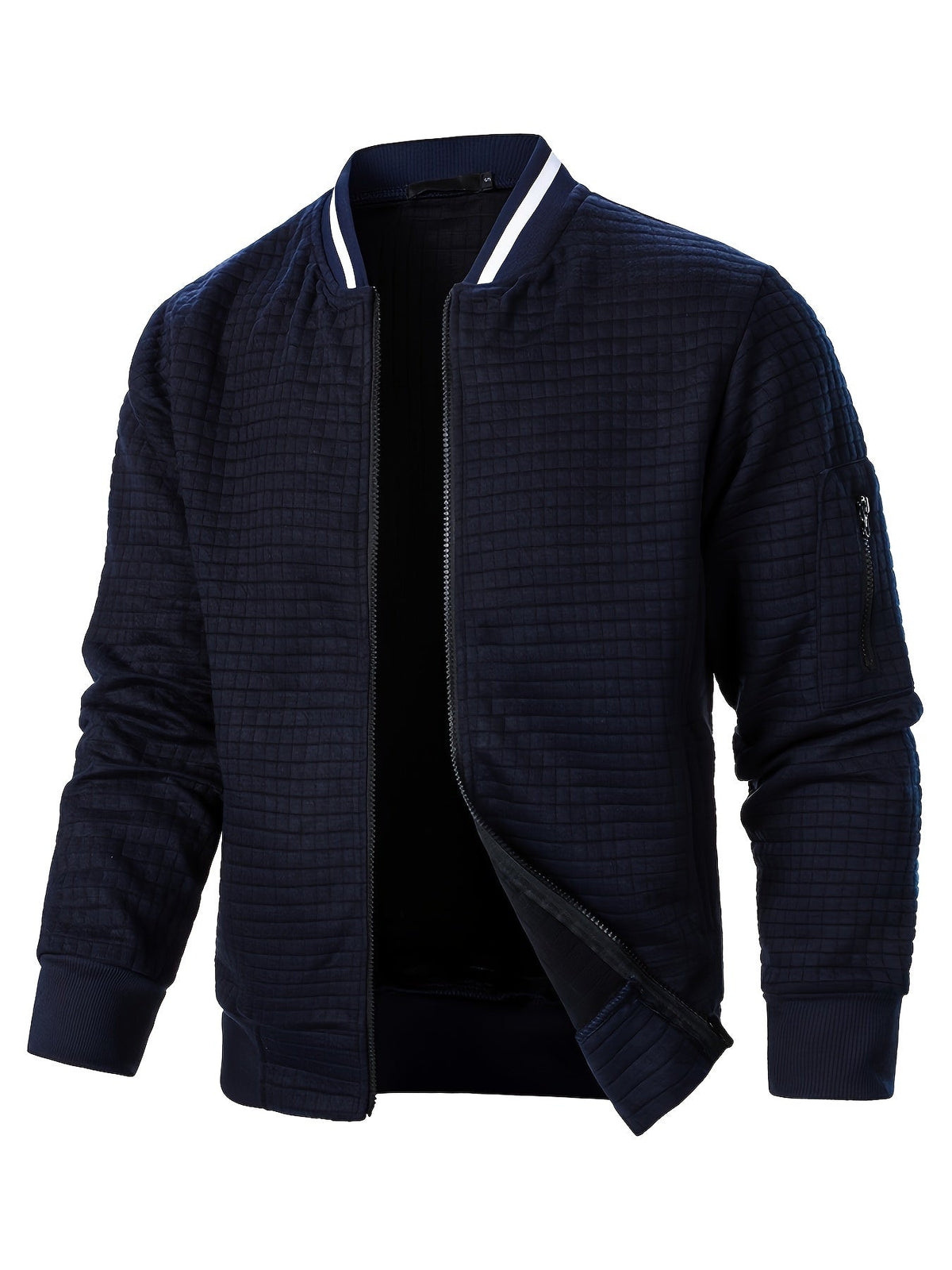 Cazel | Veste cardigan à col montant avec fermeture éclair