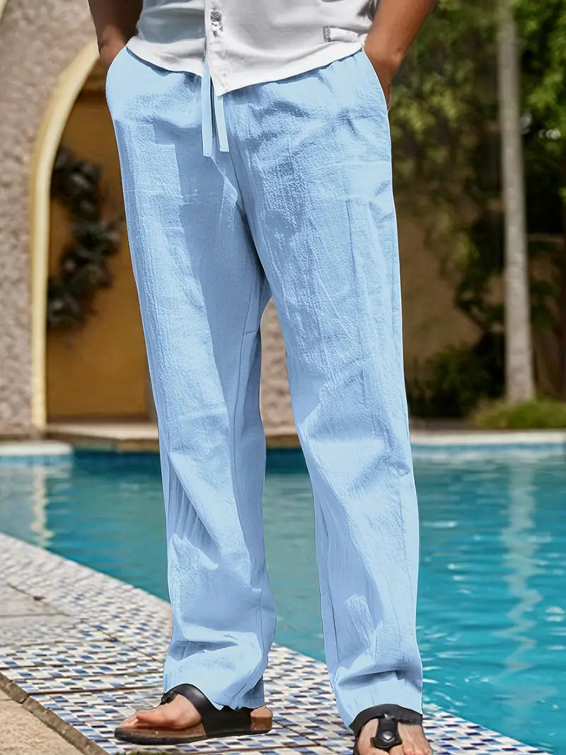Lenoir™ | Pantalons en Lin Élégants