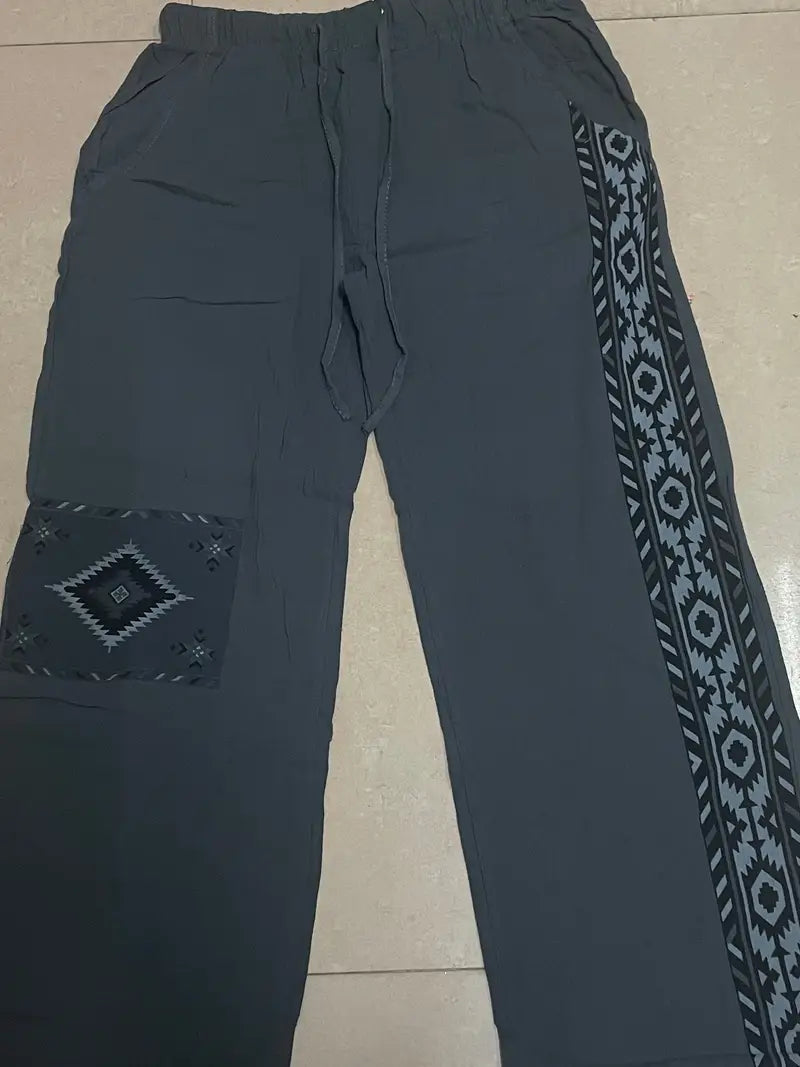 Lenoir™ | Pantalon ethnique à poches