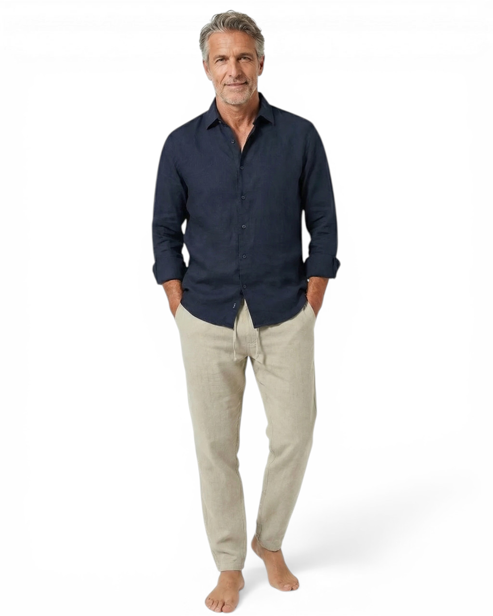 Cazel | Tenue de plage en lin Matteo