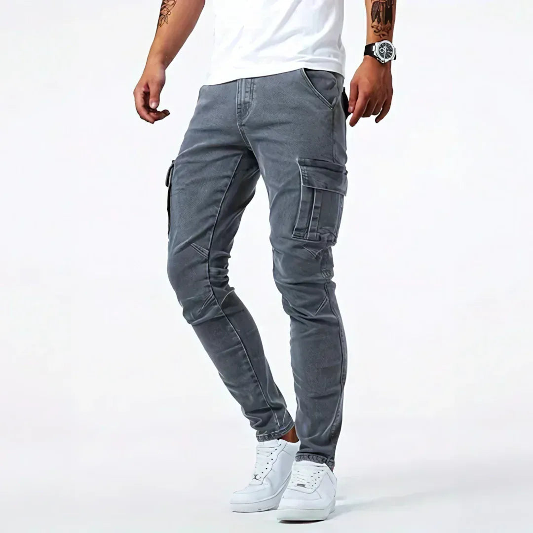 Cazel | Jean cargo moderne pour homme
