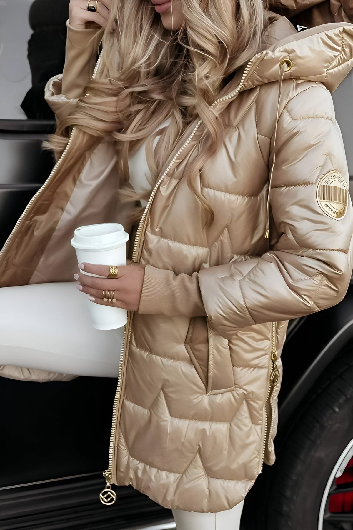 Lenoir™ | Manteau d’hiver élégant à capuche rembourré