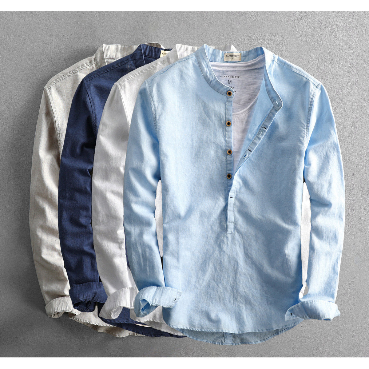 Lenoir™ | Chemise d'été en lin pour homme