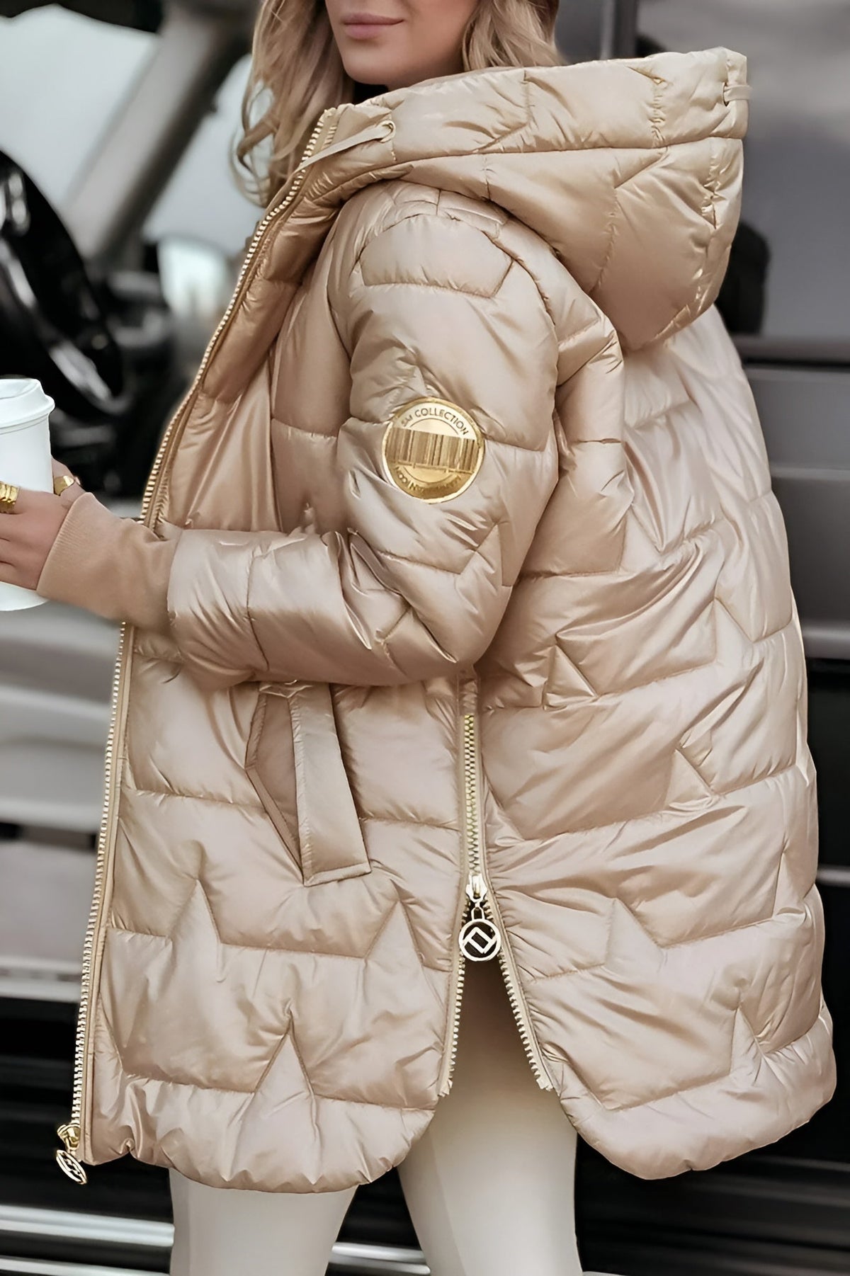 Lenoir™ | Manteau d’hiver élégant à capuche rembourré