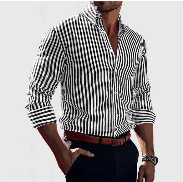 Lenoir™ | Chemise élégante à rayures