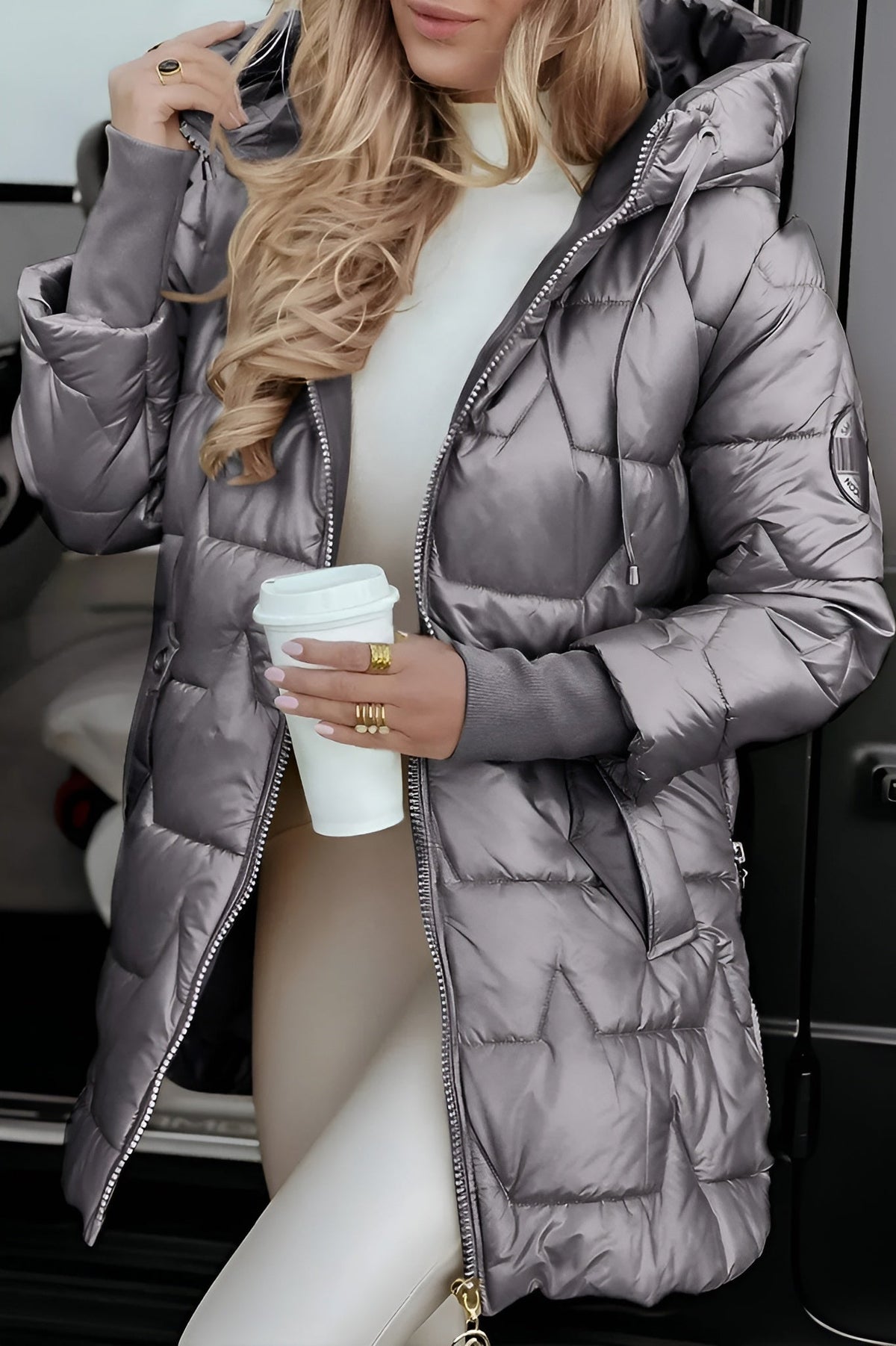 Lenoir™ | Manteau d’hiver élégant à capuche rembourré