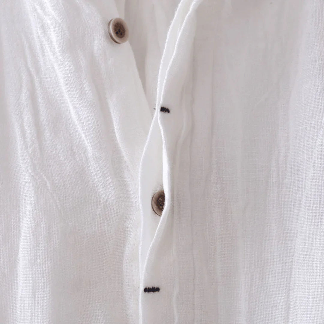 Cazel | Chemise élégante à manches courtes avec boutons