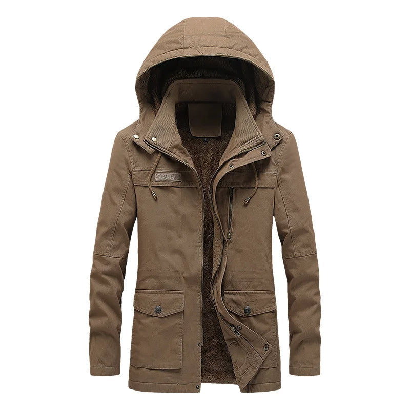 Lenoir™ | Veste d'hiver en coton décontractée