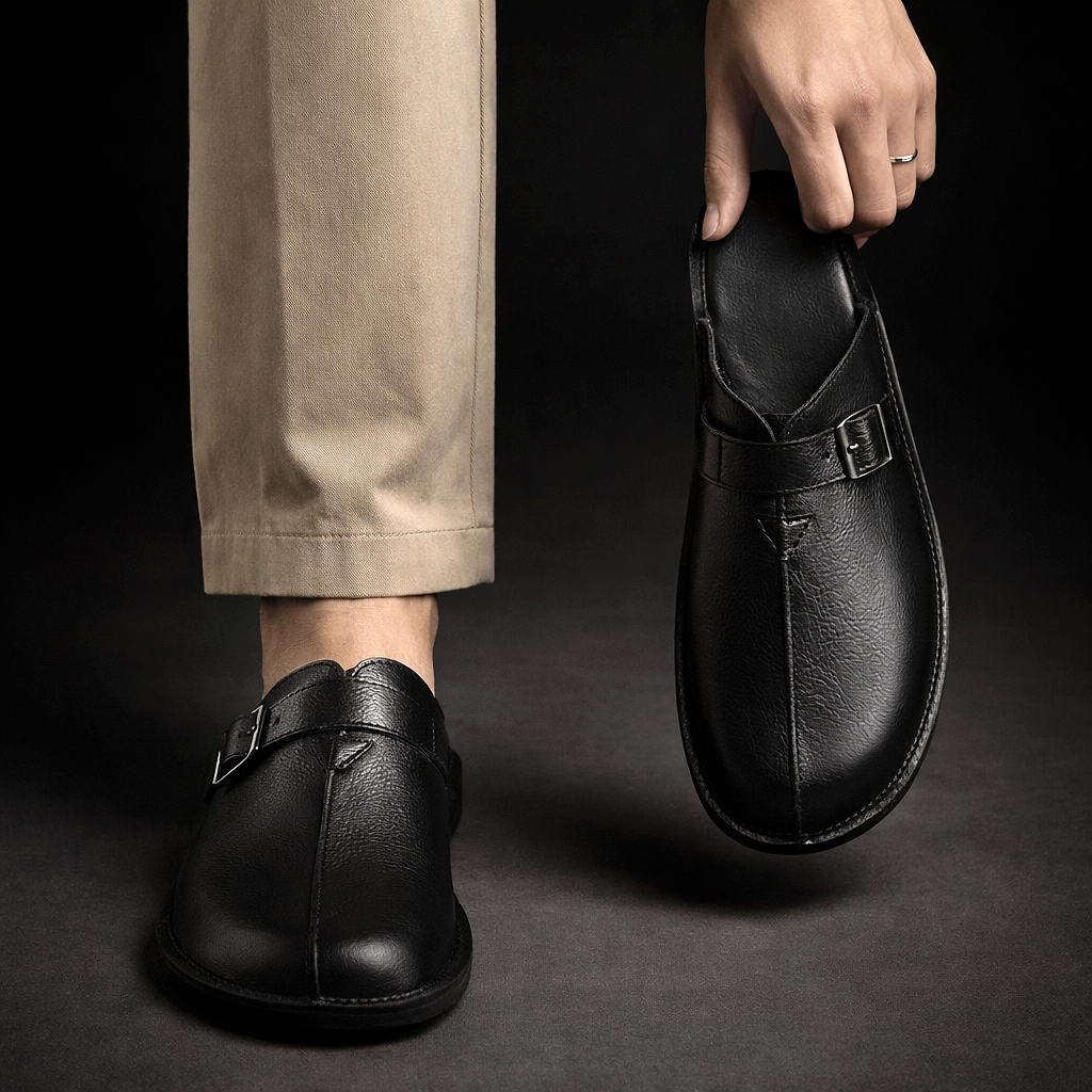 Cazel | Sandale Mules En Cuir