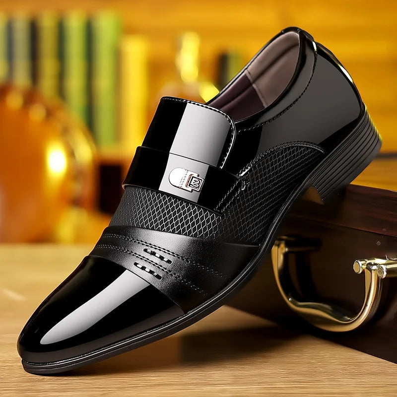 Lenoir™ | Chaussures habillées brillantes haut de gamme