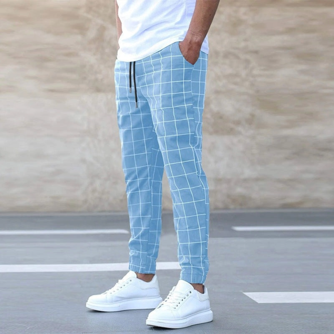 Lenoir™ | Pantalon jogger à carreaux pour homme