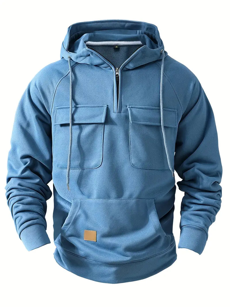 Lenoir™ | Sweat à capuche confortable à multiples poches
