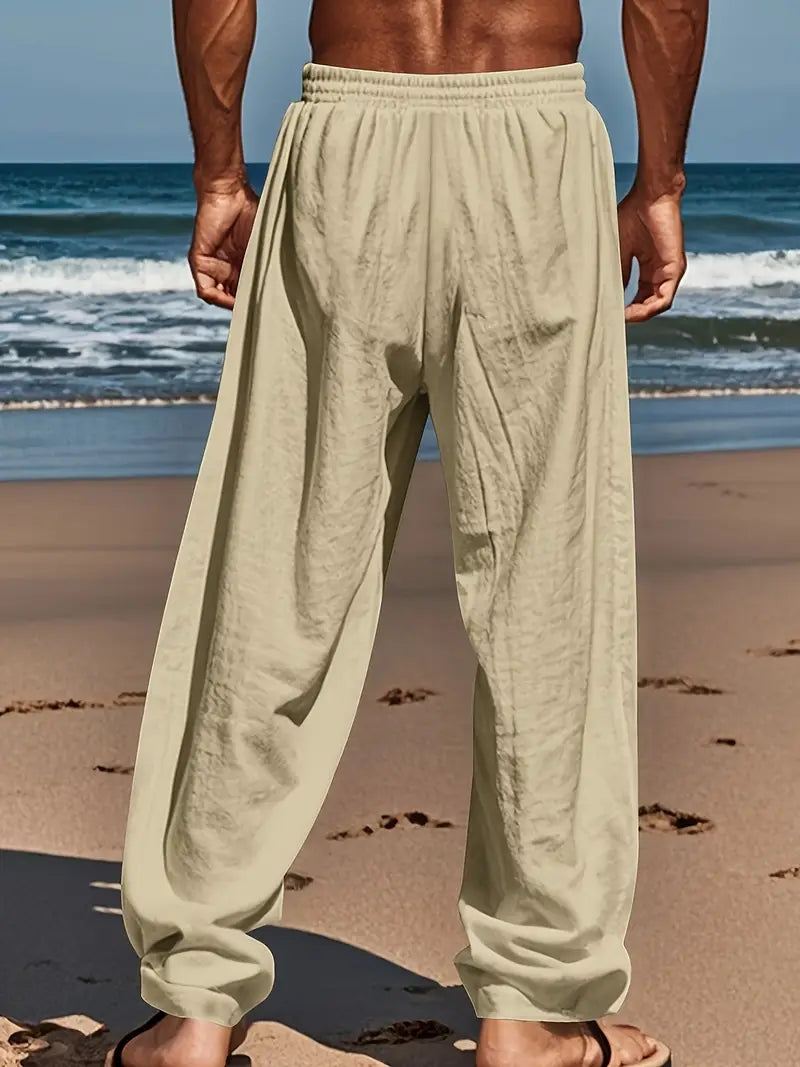 Lenoir™ | Pantalons en Lin Élégants