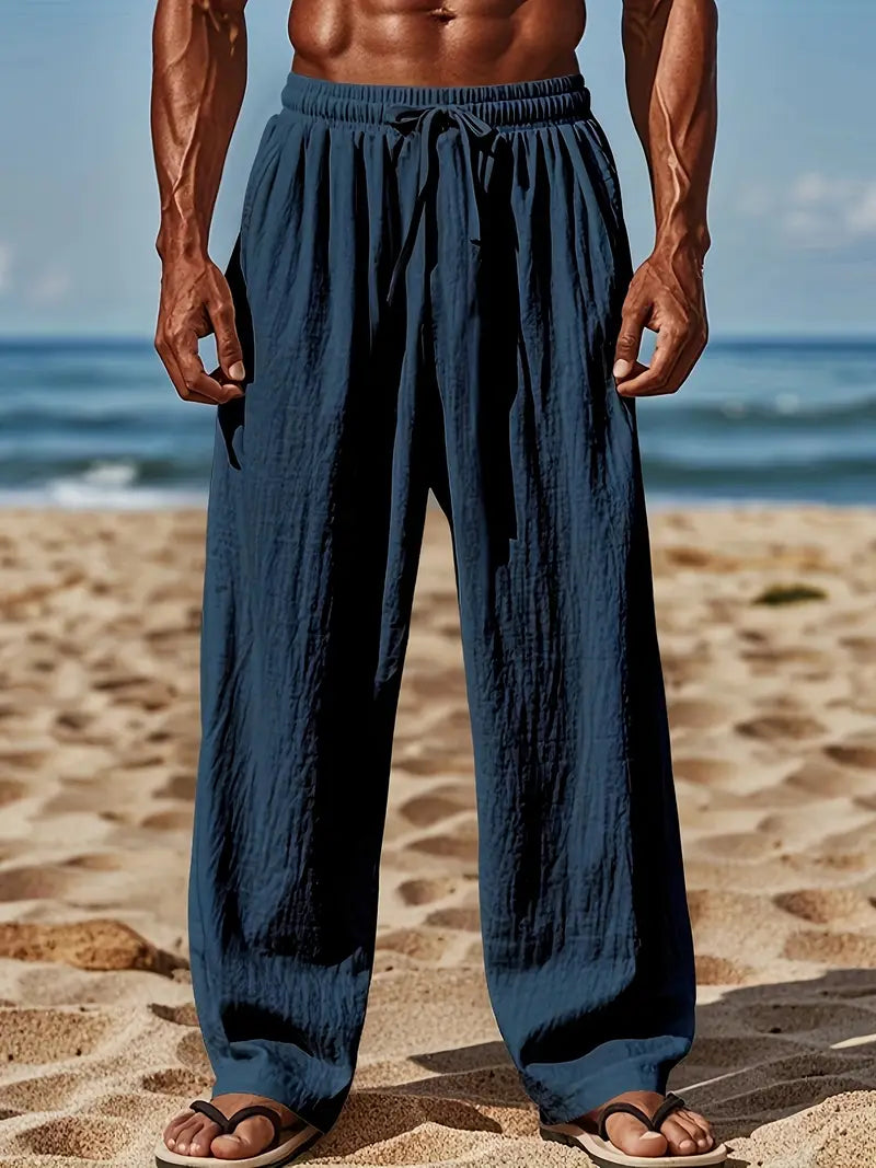 Lenoir™ | Pantalons en Lin Élégants