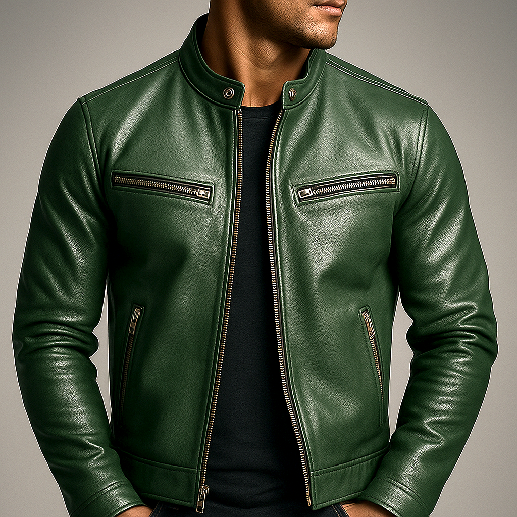 Cazel | Veste vintage en cuir