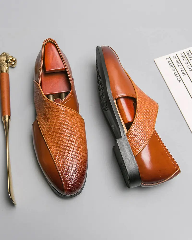 Lenoir™ | Mocassins en cuir véritable