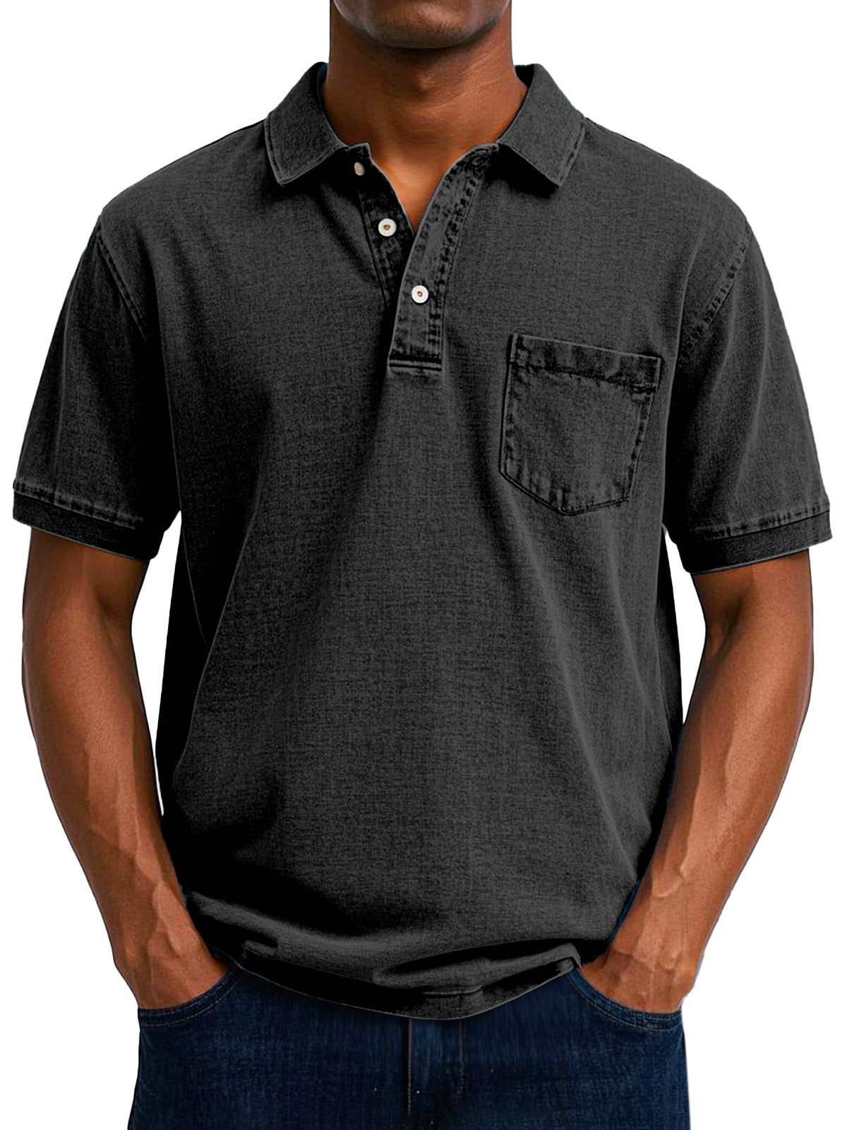 Lenoir™ | Polo vintage décontracté pour homme