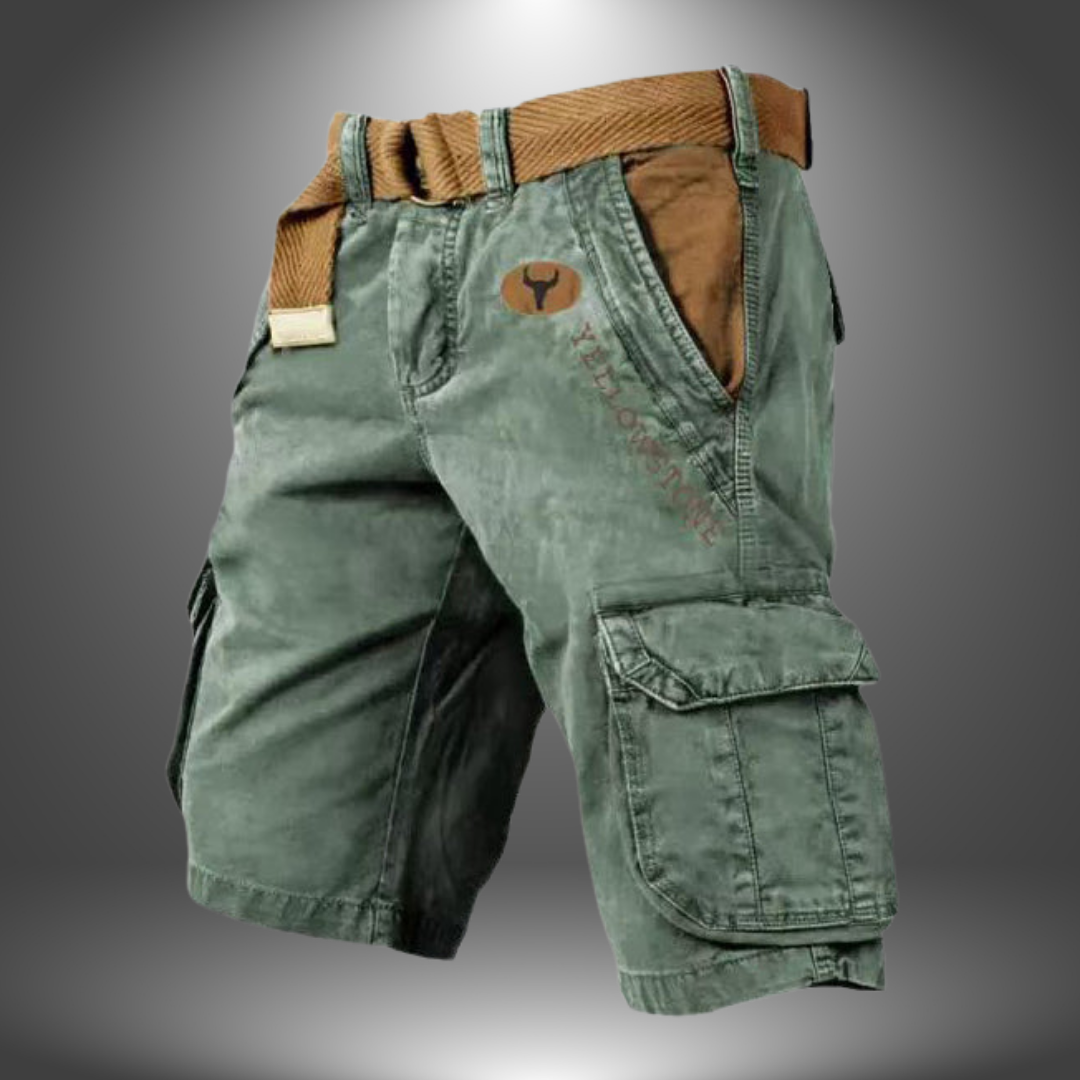 Lenoir™ | Short cargo artisanal pour homme