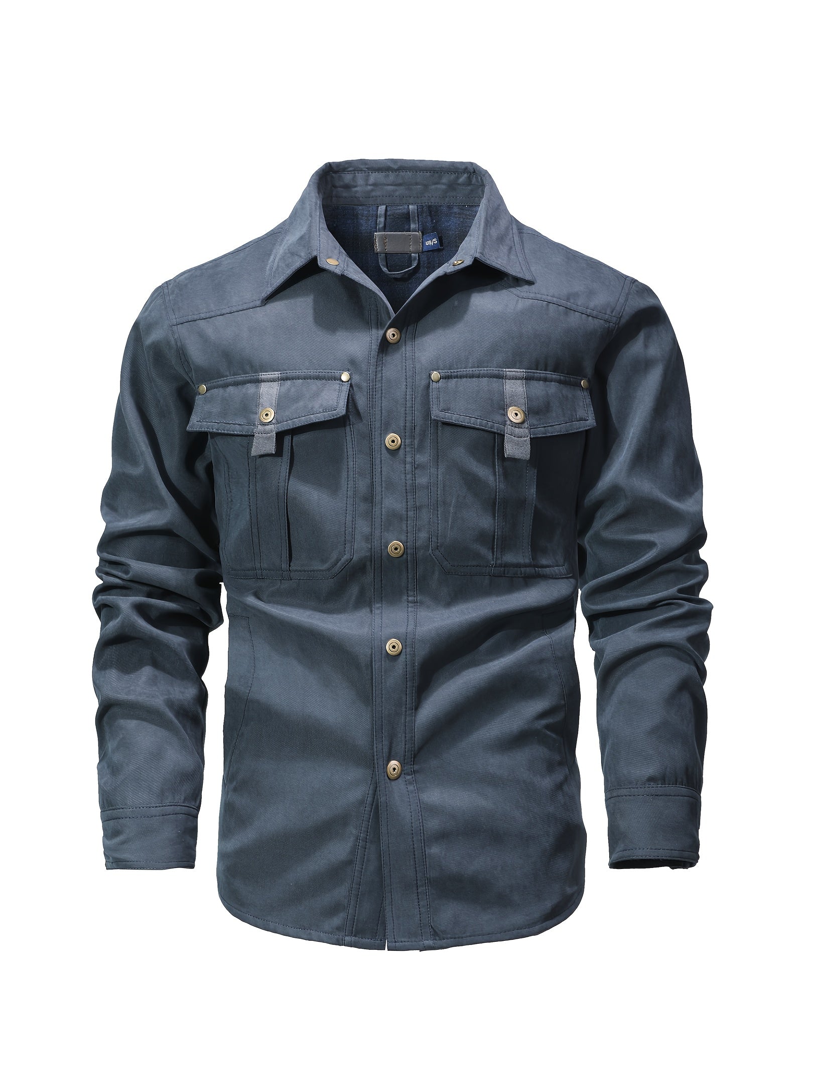 Lenoir™ | Veste cargo décontractée à manches longues