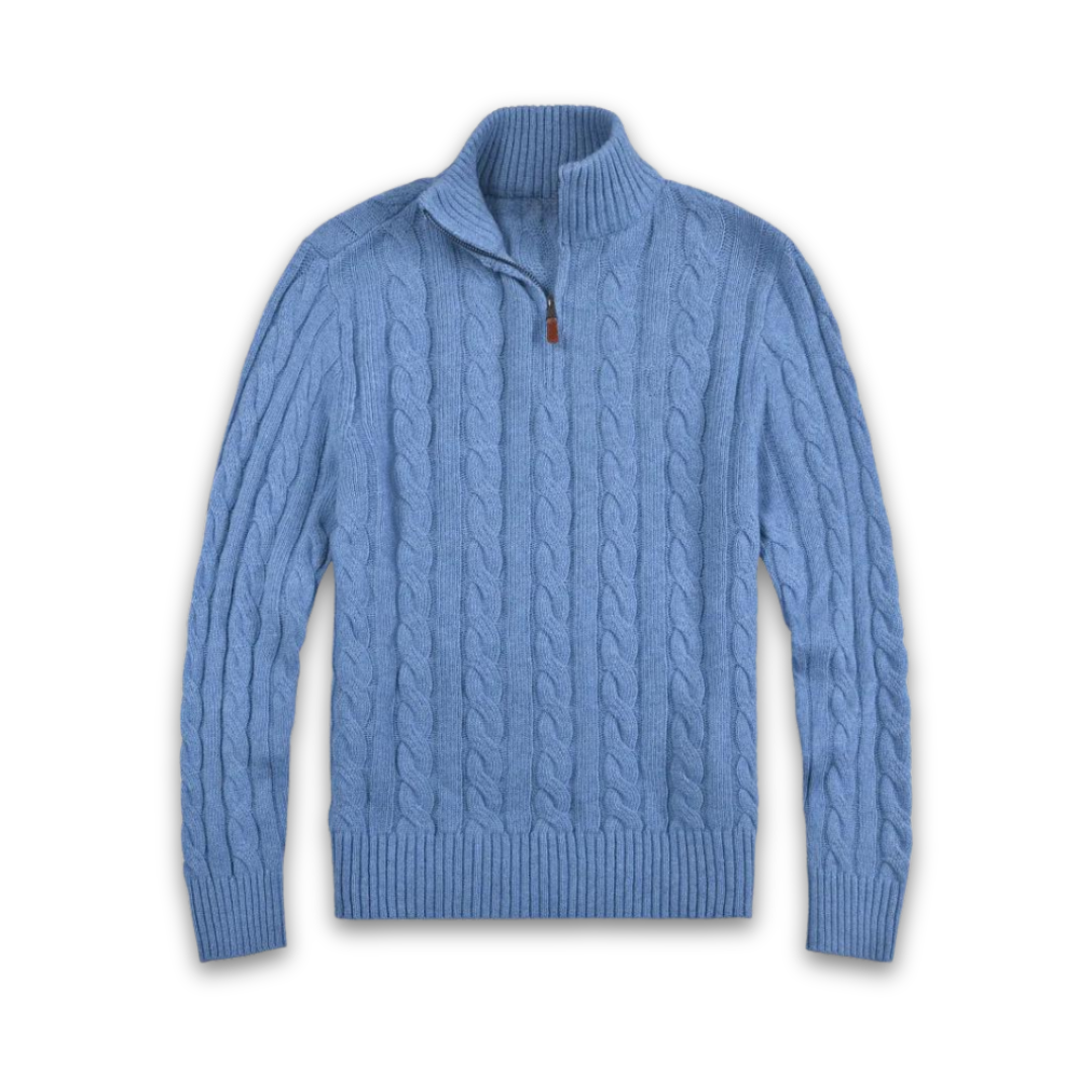 Cazel | Pull demi-zippé