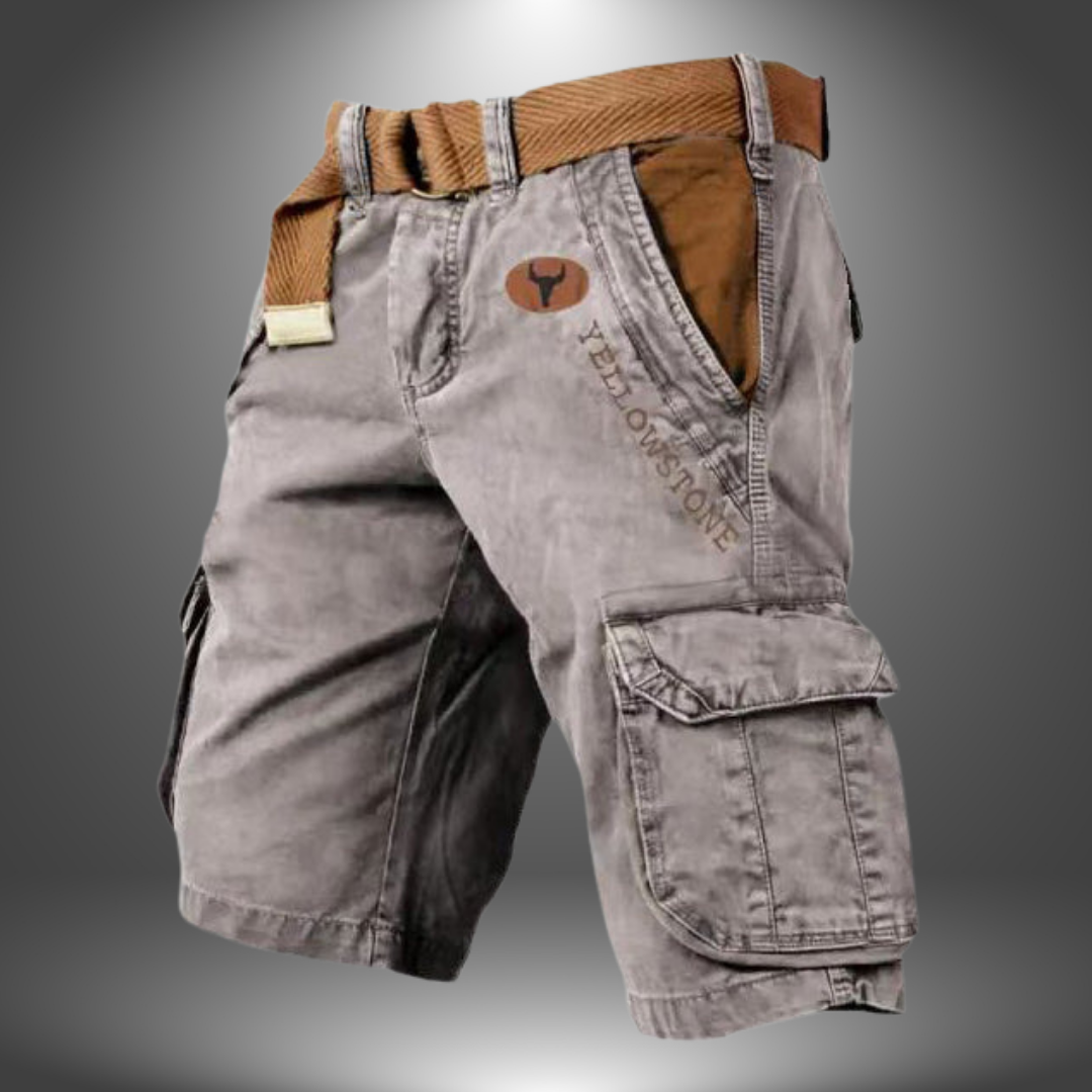 Lenoir™ | Short cargo artisanal pour homme