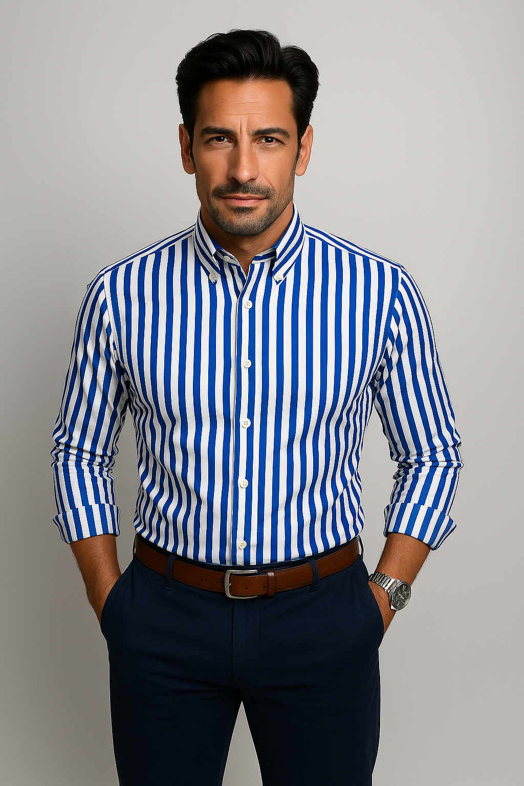 Lenoir™ | Chemise rayée d’été