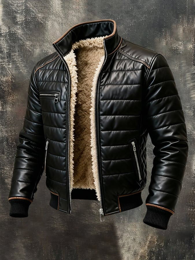 Cazel | Veste à col montant et coupe raffinée