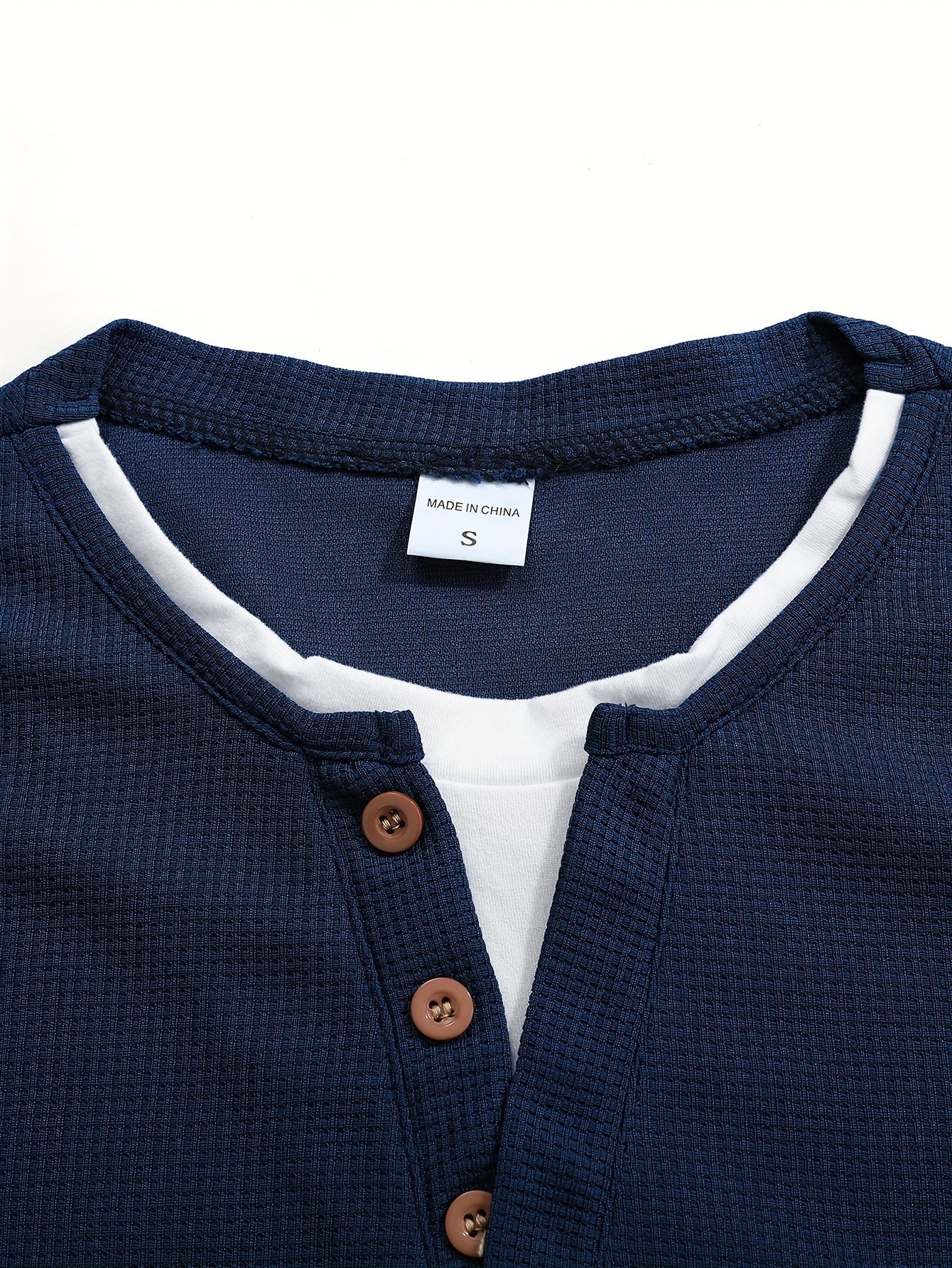 Lenoir™ | Polo à manches longues avec boutons et poche